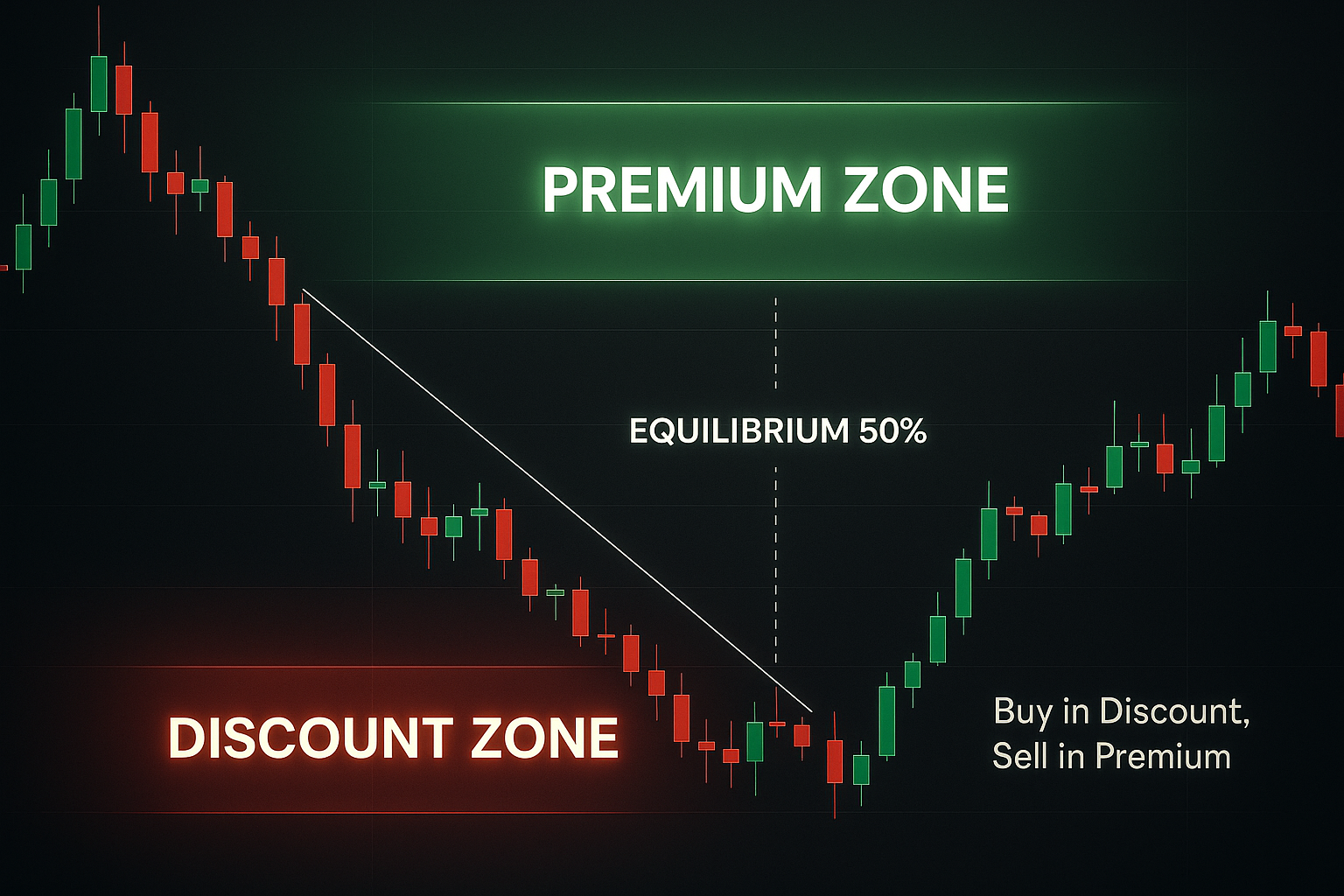 Premium / Discount Zone – justmindsettrade.com